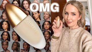 Lisa Eldridge Seamless Skin Foundation // First Impressions Review & Swatches (Fair to Light)