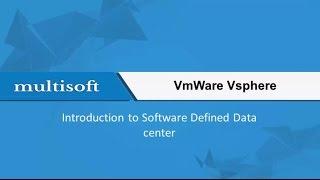 VMware vSphere Introduction to Software Defined Data Center Online Training Video