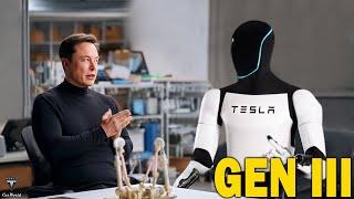 It happened! Elon Musk LEAKED Tesla Bot Optimus Gen 3 Real Price and Specs! Shocking industry