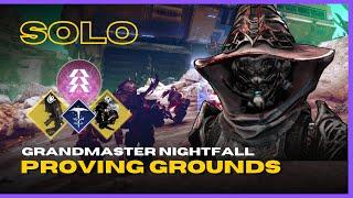 Mask of Fealty Hunter - Solo Grandmaster "Proving Grounds" - Episode: Revenant - Destiny 2