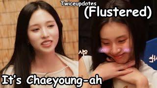 how mina makes chaeyoung flustered ft. Michaeng sweet moment, twice knows them well