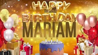 MARIAM - Happy Birthday Mariam #mariam