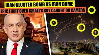 RAW FOOTAGE: Moment Iran Cluster Bomb DEMOLISHED Israels BIGGEST IDF Base In Tel Aviv!