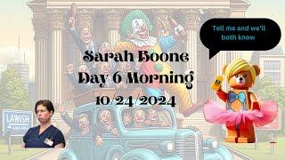 Sarah Boone Day 6 10/24/2024