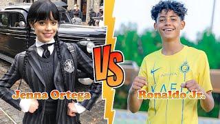 Cristiano Ronaldo Jr. VS Jenna Ortega Transformation  From Baby To 2024