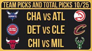 NBA Picks Today 10/25/2024 | NBA Bets Today NBA Predictions Today