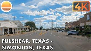 Fulshear, Texas to Simonton, Texas! Drive with me!