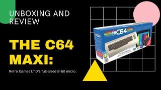 THEC64 Maxi: Unboxing & Checking Out the Full-Sized Version!