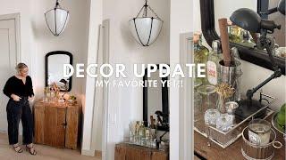 HOME MINI BAR | APARTMENT DECOR | HOW TO DESIGN YOUR HOME BAR | MINI DRY BAR | DECORATE WITH ME