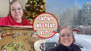 SNOWY WEEKEND VLOG