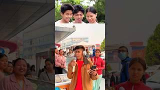 Laugh- Lose  Singing Prank in Public | Reacts #shorts #viral #comedyvideo