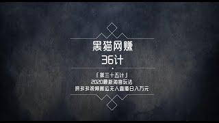 黑猫网赚36计第35计：2020年最新淘客项目，无人直播日入万元