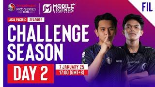  [FIL] AP Mobile Legends: Bang Bang | Snapdragon Mobile Challenge Season | Season 6 | Day 2