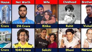 Comparison: MS Dhoni VS Rohit Sharma