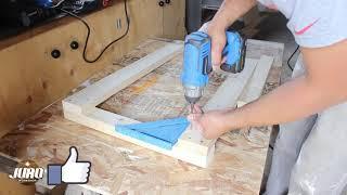 DIY Build Simple Rolling Planer Stand | JURO Workshop