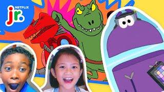 SUPER Compilation 4! StoryBots Super Silly Stories with Bo | Netflix Jr