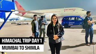 Himachal Trip Day 1 - Mumbai to Shimla | IndiGo Flight Mumbai to Delhi | Sangeeta Choudhary Vlogs