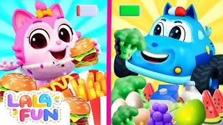 Eat Your Veggies | Yummy Veggies Song | Songs For Kids | Little Zoo Kids Song