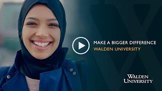 Make a Bigger Difference | Walden University