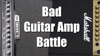 Bad Gear - Marshall MG vs Line 6 Spider (Battle Of The Bad Amps)