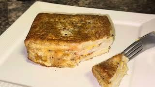 Delicious Chicken and Cheese Sandwich | Easy Breakfast