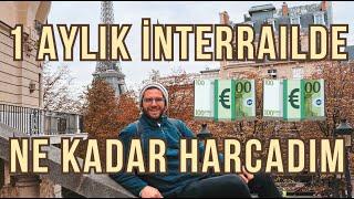 1 Aylık İnterrail (16 Ülke) Maceramızda Ne Kadar Harcadık ?? Duyunca Şok Olacaksınız...