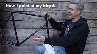 Vlog 2: Painting my Bicycle Frame