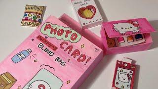 [paperdiy] Paper Photo Card Packaging Kit ASMR 종이 포토카드 포장 키트 만들기