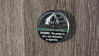 GRIZZLY DARK WINTERGREEN POUCHES review
