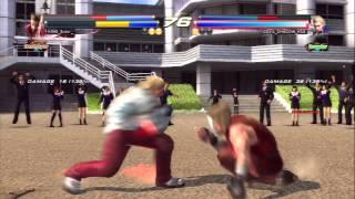 Tekken Tag 2 | Steve Fox 5 hits Rage