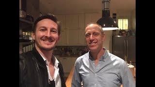 David Lebovitz in his kitchen talking about his book L'Appart