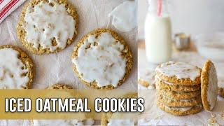 How to Make Iced Oatmeal Cookies | EASY & DELICIOUS RECIPE