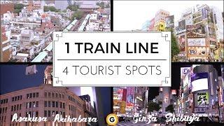 4 TOURIST SPOTS IN JUST ONE TRAIN LINE!