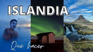 Que hacer en Islandia  | Auroras boreales, glaciares, cascadas, golden circle.