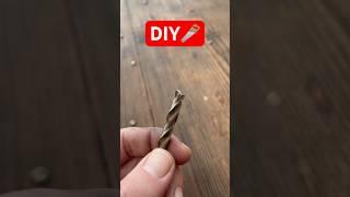 make your own wood chisels out of broken drill bits #diy #diytools #woodworkingtools #chisel #wood