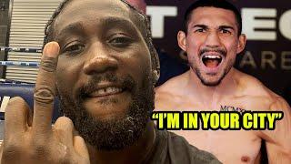 Terence Crawford PULLS UP on Teofimo Lopez to WHOOP HIS ASS for “BANANA” DISS & WAR OF WORDS ERUPTS