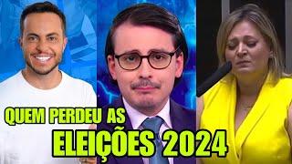 25 FAMOSOS QUE NÃO SE ELEGERAM NAS ELEIÇÕES 2024 e os QUE FORAM ELEITOS