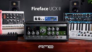 Fireface UCX II - 40-Channel 192 kHz, advanced USB Audio Interface