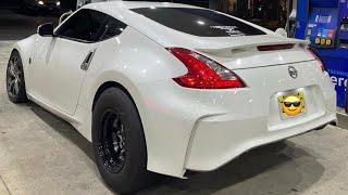 Big turbo 370z vs hellcat unknown mods & boosted B18c em1