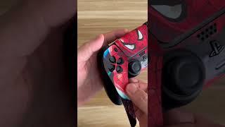 Spider-Man Skin for PS5 Controller #game #gaming #shorts #spiderman #ps5 #spiderman2 #spiderman2ps5