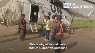 UN Volunteers, making a difference to the lives of many