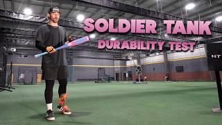 SOLDIER TANK Durability Test | BBCOR Baseball Bat Review