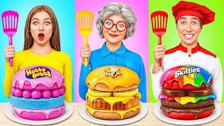 Reto De Cocina Yo vs Abuela | Hacks y Trucos de Cocina de Multi DO Smile