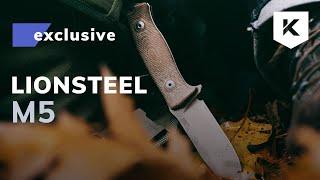 LionSteel M5 in CPM 3V! Knivesandtools Exclusive outdoor knife