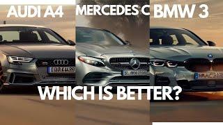 Battle of the Brands: BMW 3 Series vs. Audi A4 vs. Mercedes C-Class Which is better?