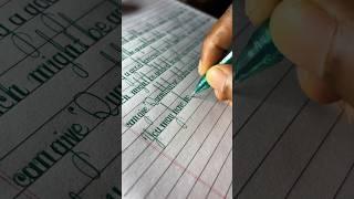 Stylish handwriting practice in English | English handwriting practice| #handwriting #youtubeshorts