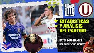 Comentamos estadísticas datos y análisis del Alianza Lima vs Universitario por el Torneo de Reservas