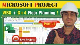 Microsoft Project for Civil Engineer || MS Project Tutorial || Part 1| Civil Brains