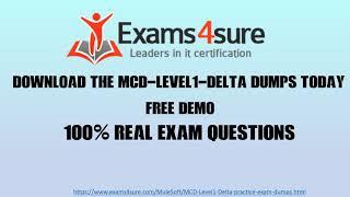 MCD-Level1-Delta Practice Exam Dumps Questions Answers