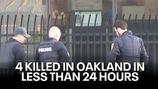 Deadly end to 2024 in Oakland despite overall homicide drop